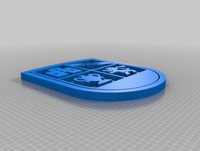 escudo ufm A impressão 3d 3d print model - Mito3D