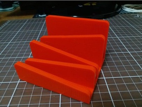 bloknot tutucu ofis masaüstü organizer 3d print model - Mito3D