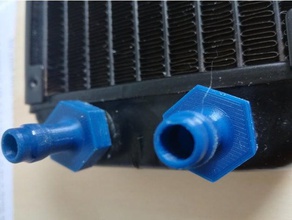 1 4 bsp rosca macho de 8 milímetros montagem da mangueira partes 2 adaptador bard acessórios computador conector resfriamento encaixe encaixes jardim tubulação água watercooling 3d print model - Mito3D