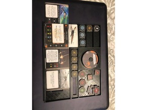x-wing 20 pilot tray toy & game accessories 3d print model - Mito3D