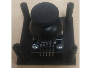 pollice joystick per montaggio a pannello La stampa 3d 3d print model - Mito3D