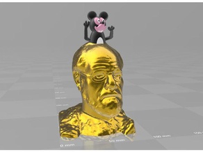 che cosa psycologists mente sculture 3d print model - Mito3D