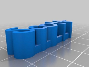 mi 3d personalizados nombre de la placa las esculturas personalizado 3d print model - Mito3D