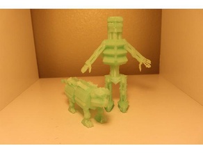 gênesis dragão cão brinquedos & games 3d print model - Mito3D