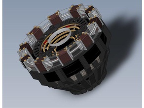 carlz iron man arc réacteur accessoires de jeu 1 fer à repasser l'homme ironman film prop 3d print model - Mito3D