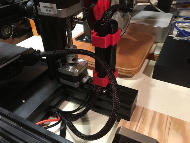ender3 pro wire management 3d printer accessories 3D print model - Mito3D