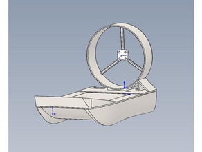 rc airboat r c araçlar 3d print model - Mito3D