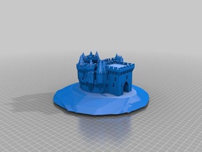nandrus Burg-generator Gebäude & Strukturen kundengebundene 3d print model - Mito3D