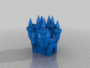 nandrus2 grand castle generatore edifici e strutture su misura 3d print model - Mito3D