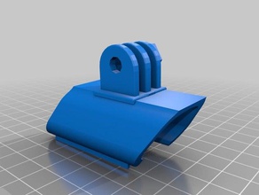 xp deus clip go pro mount 3d Drucker Zubehör 3d print model - Mito3D
