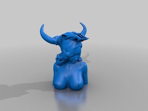 il toro art zodiac 3d print model - Mito3D