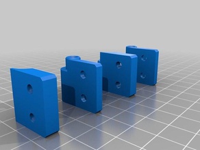 dobradi parafusos Impresora 3d de las piezas my3dprinter 3d print model - Mito3D