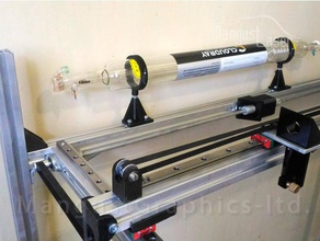 laser tube mount 40w 3d printer accessories k40 3d print model - Mito3D