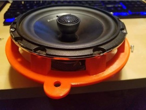 audiobahn speaker adapter nissan versa audio door 3d print model - Mito3D