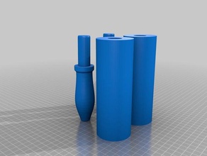 rolo A impressão 3d cozimento cozinhar pin 3d print model - Mito3D