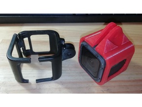 gopro session mount holder camera action hero 4 5 3d print model - Mito3D