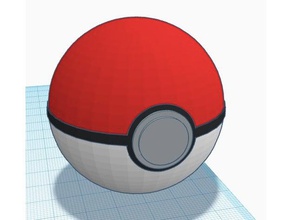 pok ball toy & game accessories 3d print model - Mito3D