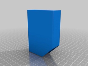 Karten-box mit elastischer 3d-drucken 3d print model - Mito3D