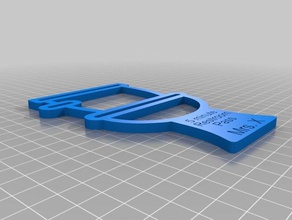 tuvalet pass - şekli geçmek 3d print model - Mito3D