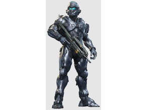 halo 5 - locke hunter class armor set costume 3d print model - Mito3D