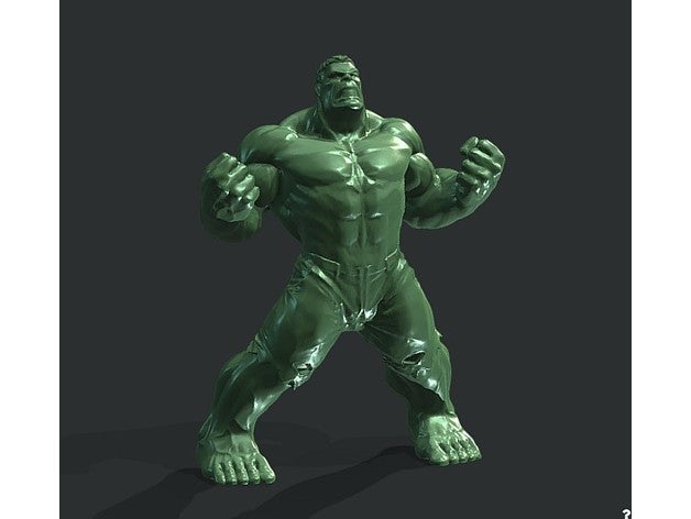 gratis hulk figura criaturas vengadores ironman masterclip masterclip3d de spiderman thanos thor Hulk 3D print model - Mito3D