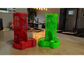 noch ein weiterer Würfel-Turm remix Würfel Turm 3d print model - Mito3D