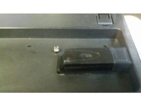 usb-key-Speicher computer anpassbare usb-Halter 3d print model - Mito3D
