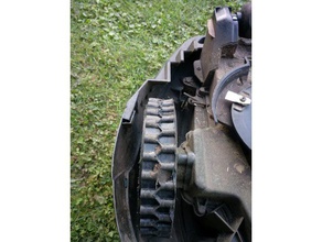 gardena r70li tire replacement parts part robotic lawnmower wheel 3d print model - Mito3D