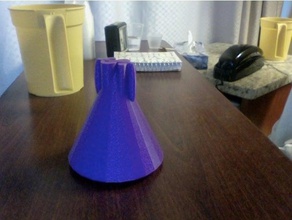 coin cone bank containers 3d print model - Mito3D