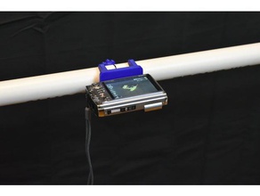 camera mount bracket 1 inch pvc overhead frame gadgets dslr adapter pipe 3d print model - Mito3D