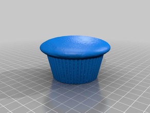 muffin simulador comida & bebida 3d print model - Mito3D