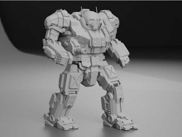 as7-d atlas battletech brinquedos & games boardgame boardgames mech mechwarrior fmo robô brinquedo wargame wargames wargaming 3D print model - Mito3D