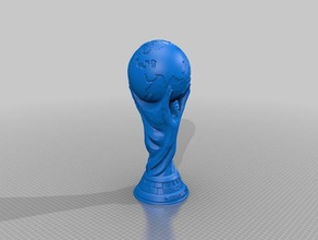 world cup france 2018 3d printing worldcup 3d print model - Mito3D