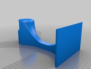 fone de suporte diy fones ouvido stand titular 3d print model - Mito3D