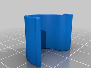 clipe da sdi-longarina de 15mm Impressora 3d peças personalizado 3d print model - Mito3D