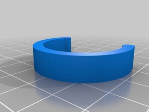 30mm pipe clamp limit spool horizontal travel decor customized 3d print model - Mito3D