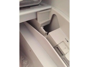 whirlpool fridge bottom tray drawer lid hinge kitchen & dining 3d print model - Mito3D