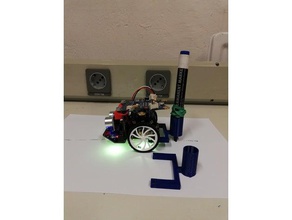 stifthalter callibot in der Robotik art-bot calliope mini 3d print model - Mito3D