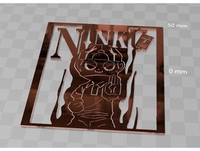 ninku stencil art tools 3d print model - Mito3D