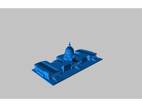 casa branca edifícios e estruturas 3d print model - Mito3D