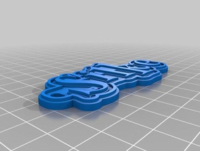 silke Schlüsselbund Schlüsselanhänger kundengebundene 3d print model - Mito3D