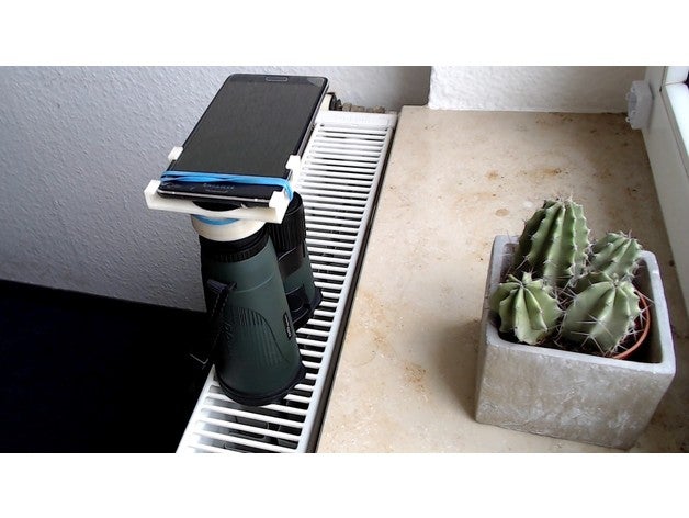 ddoptics kapsam Dağı araç sahipleri & kutu tutucu monte edin akıllı telefon 3D print model - Mito3D