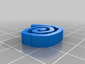 llavero espiral La impresión en 3d 3d print model - Mito3D