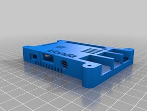 my customized raspberry pi 3 a+ b+ case gadgets 3d print model - Mito3D