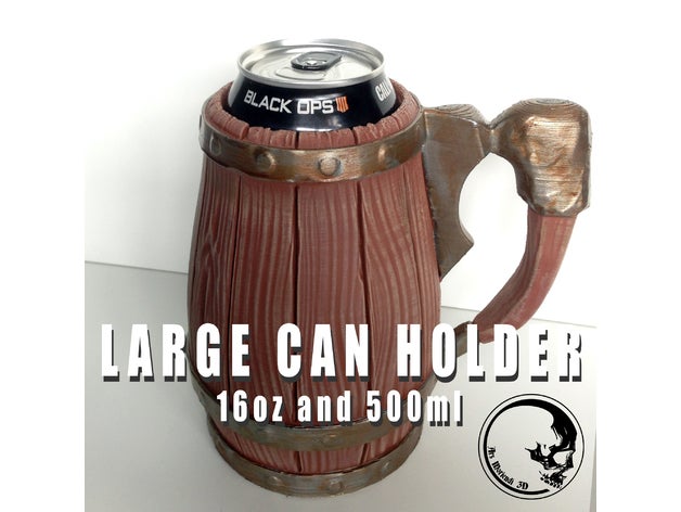 4,5 500 ml şimdi 25oz 12oz fl ince 23oz 235 oz da dahil olmak üzere sahibi olabilir kaplar arsmoriendi3d ars moriendi 3d varil bira beerholder stein boardgame boardgames aksesuarlar Organizatör kap bardak tutacağı zar kutusu tutucu Kulesi tepsi dnd prop enerji içeceği fantezi mug soda ayaklı ahşap 3D print model - Mito3D