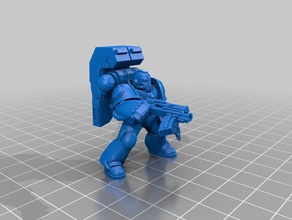 ultra instinto trooper gracias 50 de la siguiente manera juegos 40000 40k los infantes marina marines espaciales marine warhammer 3d print model - Mito3D