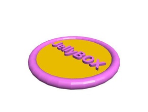 step 02-customizable jellybox coin-disk math art 3d print model - Mito3D