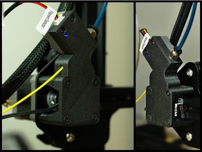 cr10 - cr10s ender 3 x-limit switch filament runout mod direct drive 3d printer parts bondtech cr10s4 creality extruder pro sensor 3d print model - Mito3D