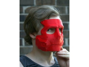 la muerte de varamientos morir-hardman máscara props cosplay juego video 3d print model - Mito3D