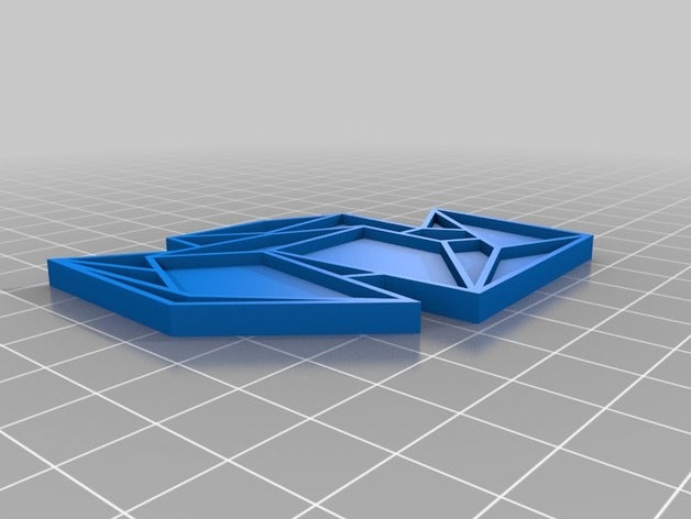 origami steamboat 2d art 3D print model - Mito3D